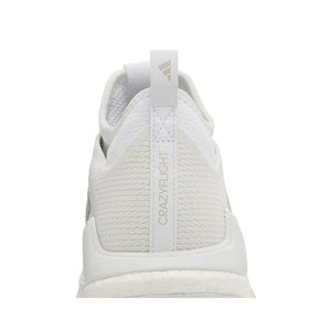 adidas Crazyflight Mid Cloud White Silver Metallic Grey (Women's)