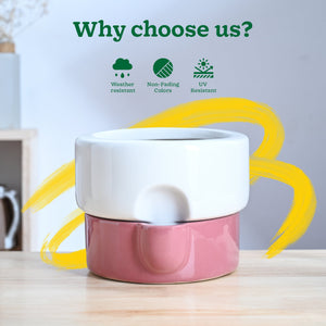 Flower Sunflower Ceramic Planter