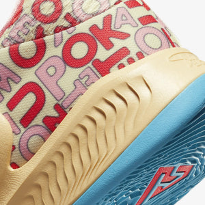Nike | ZOOM FREAK 4  { PALE VANILLA/BLUE LIGHTNING-CORAL CHALK