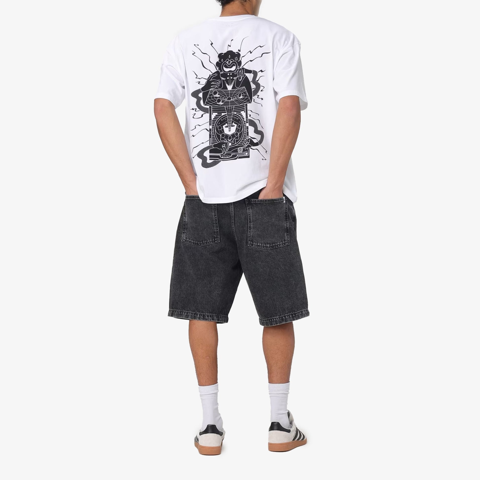 EDWIN | SLOT MACHINE T-SHIRT { WHITE