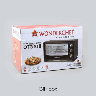 Wonderchef Renewed Oven Toaster Griller (OTG) - 21L | Auto Power-Off with Bell