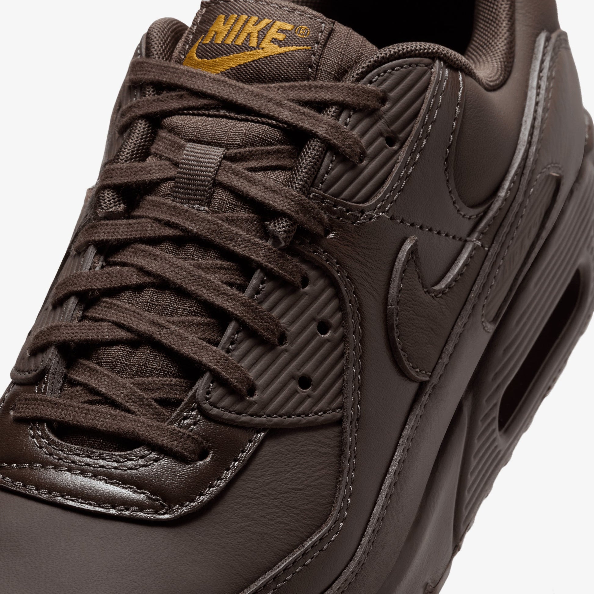 Nike | AIR MAX 90 ESS+ { BAROQUE BROWN/BAROQUE BROWN-DESERT OCHRE