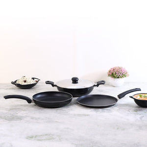Wonderchef Renewed Platinum Plus Non-Stick Cookware Set of 4