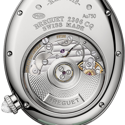 Breguet Reine De Naples Green Strap 36.50 mm for Women