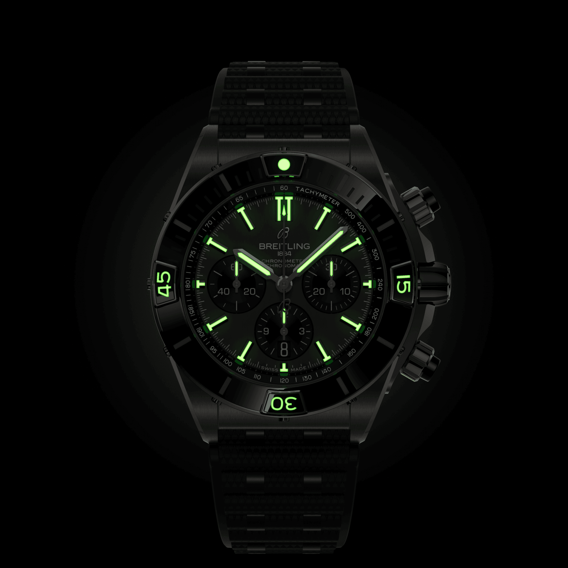 Breitling Super Chronomat B01 Anthracite Dial Men 44mm