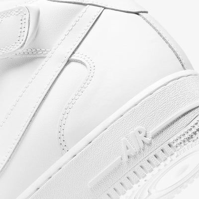 Nike | AIR FORCE 1 MID '07 { WHITE/WHITE