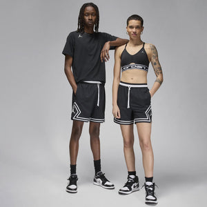 Jordan | DRI-FIT WOVEN DIAMOND SHORTS  { BLACK/WHITE/WHITE