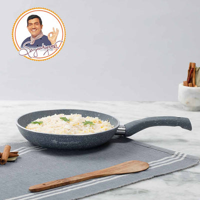 Granite Non-stick Fry Pan, Induction Bottom, by blacktree
