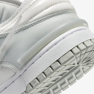 Nike | DUNK LOW TWIST  { LIGHT SILVER/SAIL-WHITE