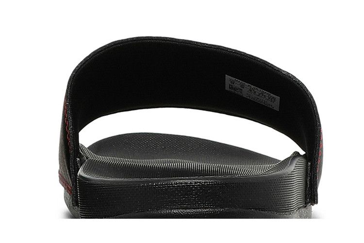 adidas Adilette Comfort Slides 424 Arsenal FC Black Scarlet