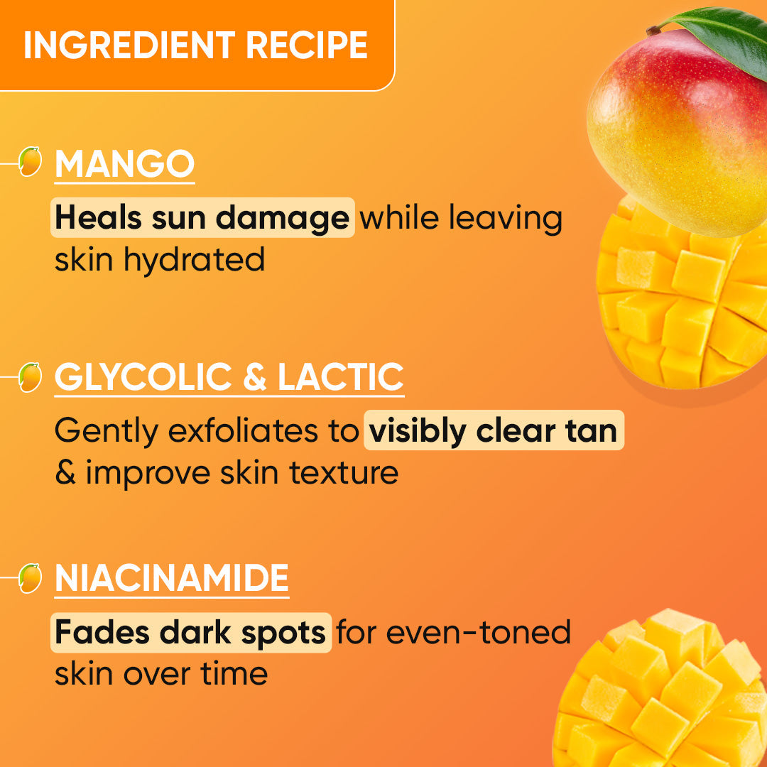 Mango Detan Gel Face Wash