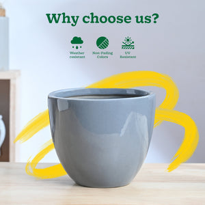 Echoing Eternity Ceramic Planter