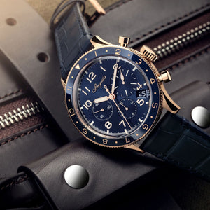 Breguet Type XX Chronograph Men's Blue dial Watch