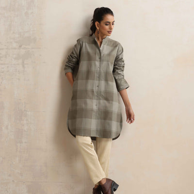 trueBrowns Beige Woollen Pants