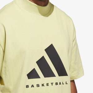 Adidas | BASKETBALL TEE  { HALO GOLD/HALO GOLD
