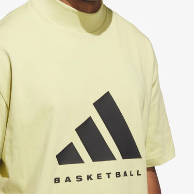 Adidas | BASKETBALL TEE  { HALO GOLD/HALO GOLD