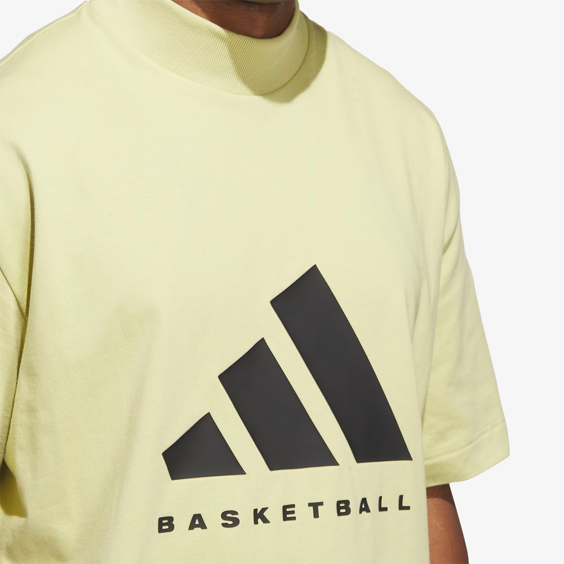 Adidas | BASKETBALL TEE  { HALO GOLD/HALO GOLD