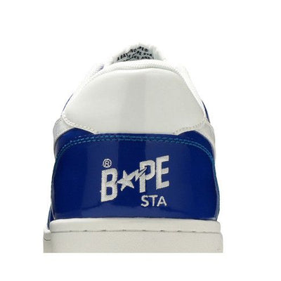 A Bathing Ape Bape Sta Low Patent Blue