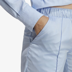 Adidas Originals | PREMIUM ESSENTIALS SATIN PANTS { BLUE DAWN