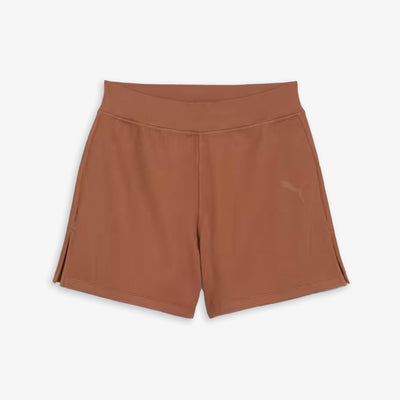 PUMA | DARE FLARED SHORTS { BROWN MUSHROOM