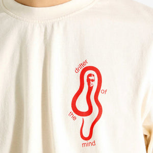 EDWIN | MIND DRIFTER T-SHIRT { WHITECAP GRAY