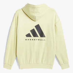 Adidas Originals | BASKETBALL SUEDE HOODIE  { HALO GOLD