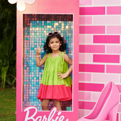 Blissa Tier Cotton Dress