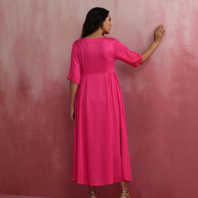 trueBrowns Modal Pink Dress