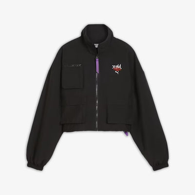 Puma | X-GIRL JACKET  { BLACK