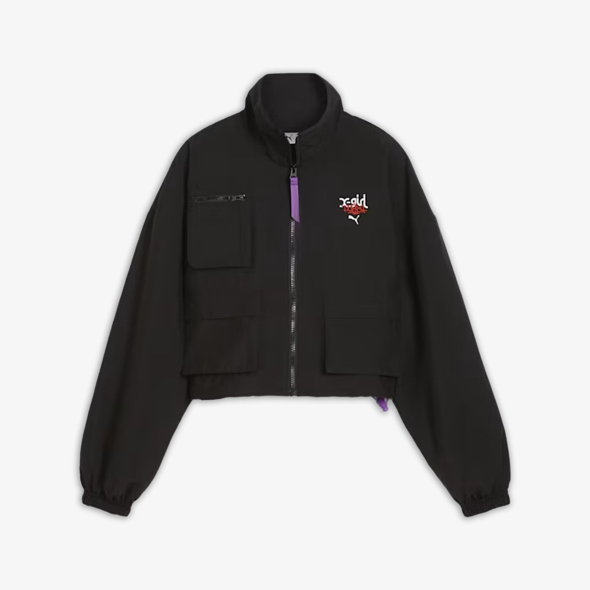 Puma | X-GIRL JACKET  { BLACK