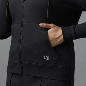 Essential Fleece Hoodie - Black