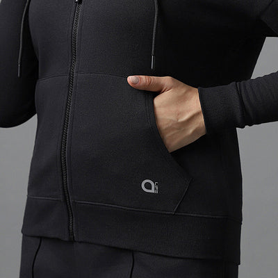 Essential Fleece Hoodie - Black