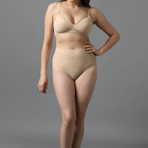 Padded Non-wired Maternity Bra - Hazelnut