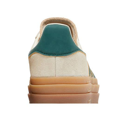 adidas Gazelle Bold Magic Beige Collegiate Green (Women's)