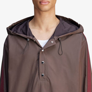 ADIDAS ORIGINALS | WALES BONNER ANORAK { NIGHT BROWN