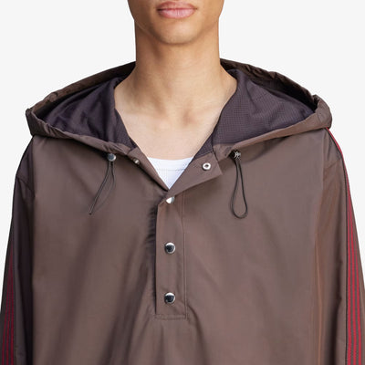 ADIDAS ORIGINALS | WALES BONNER ANORAK { NIGHT BROWN