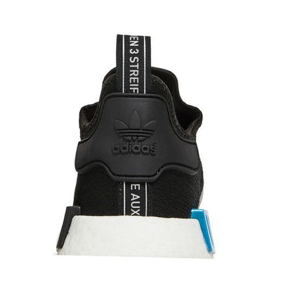 adidas NMD R1 Black Silver Solar Red