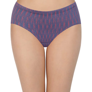 100% Cotton Hipster Panty Pack (Pack of 3) - D017 - Multi