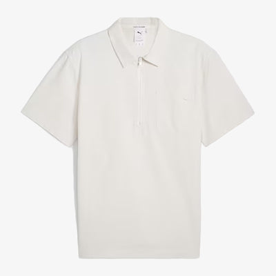 PUMA | MMQ HALF-ZIP SHIRT { ALPINE SNOW