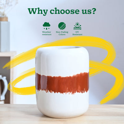 Twilight Clouds Ceramic Planter