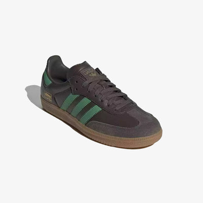 ADIDAS ORIGINALS | SAMBA OG { SHADOW OLIVE/PRELOVED GREEN/GUM