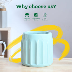 Blushing Sun Ceramic Planter