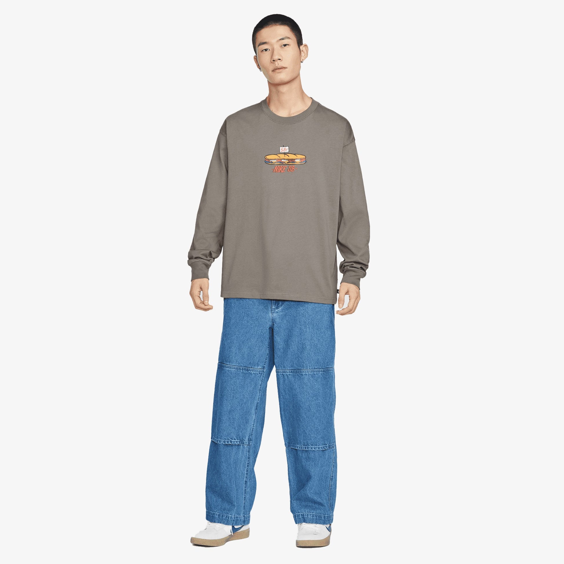 NIKE | MAX90 SKATE T-SHIRT { BROWN