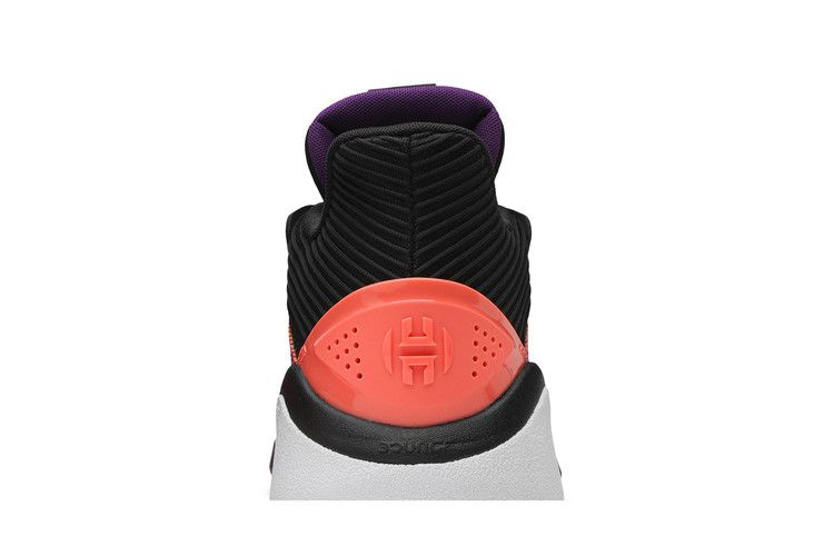 adidas Harden Stepback Black Purple Coral