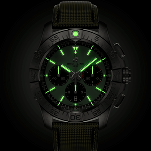 Breitling Avenger B01 Chronograph Mint Green Dial Men 44mm