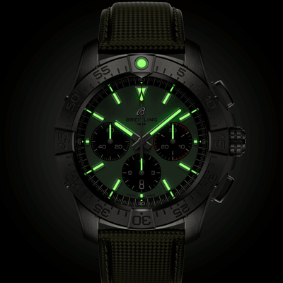 Breitling Avenger B01 Chronograph Mint Green Dial Men 44mm