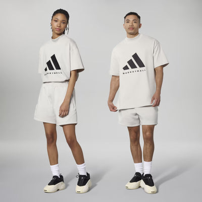 Adidas Originals | BASKETBALL T-SHIRT  { TALC