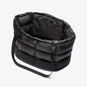 NIKE | PUFFLE TOTE BAG (24L) { BLACK
