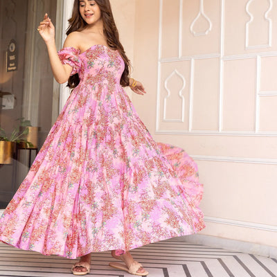 Alba Tier Cotton Dress