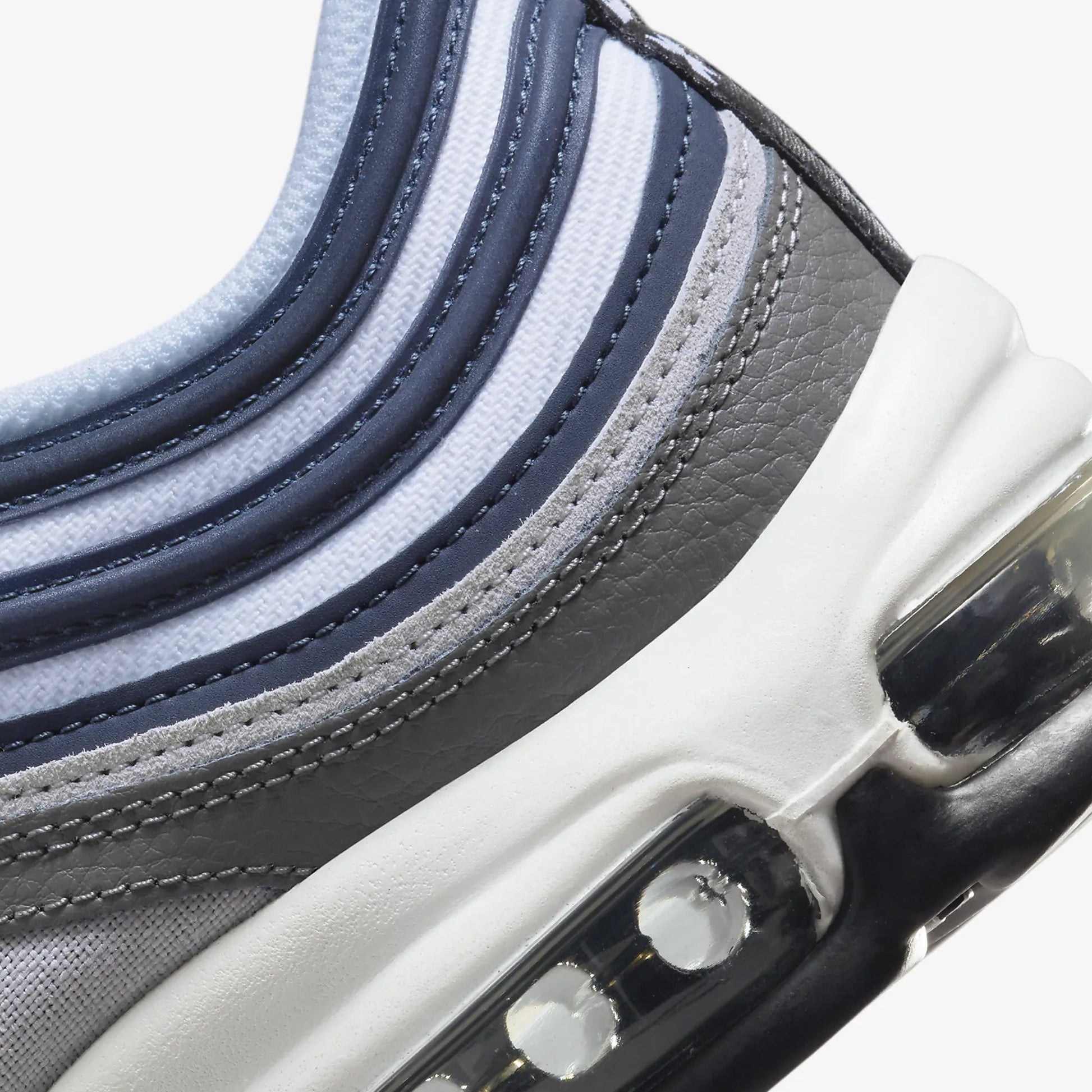 Nike | AIR MAX 97 SE  { FLAT PEWTER/WHITE-LIGHT BONE-BLACK